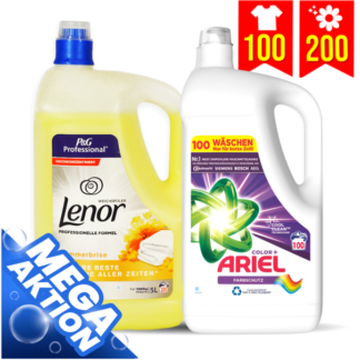 Lenor Weichspüler Konzentrat 'Gold & Vanilleblüten' - Für Ca. 40 Waschgänge, Für Weiche, Duftende Wäsche